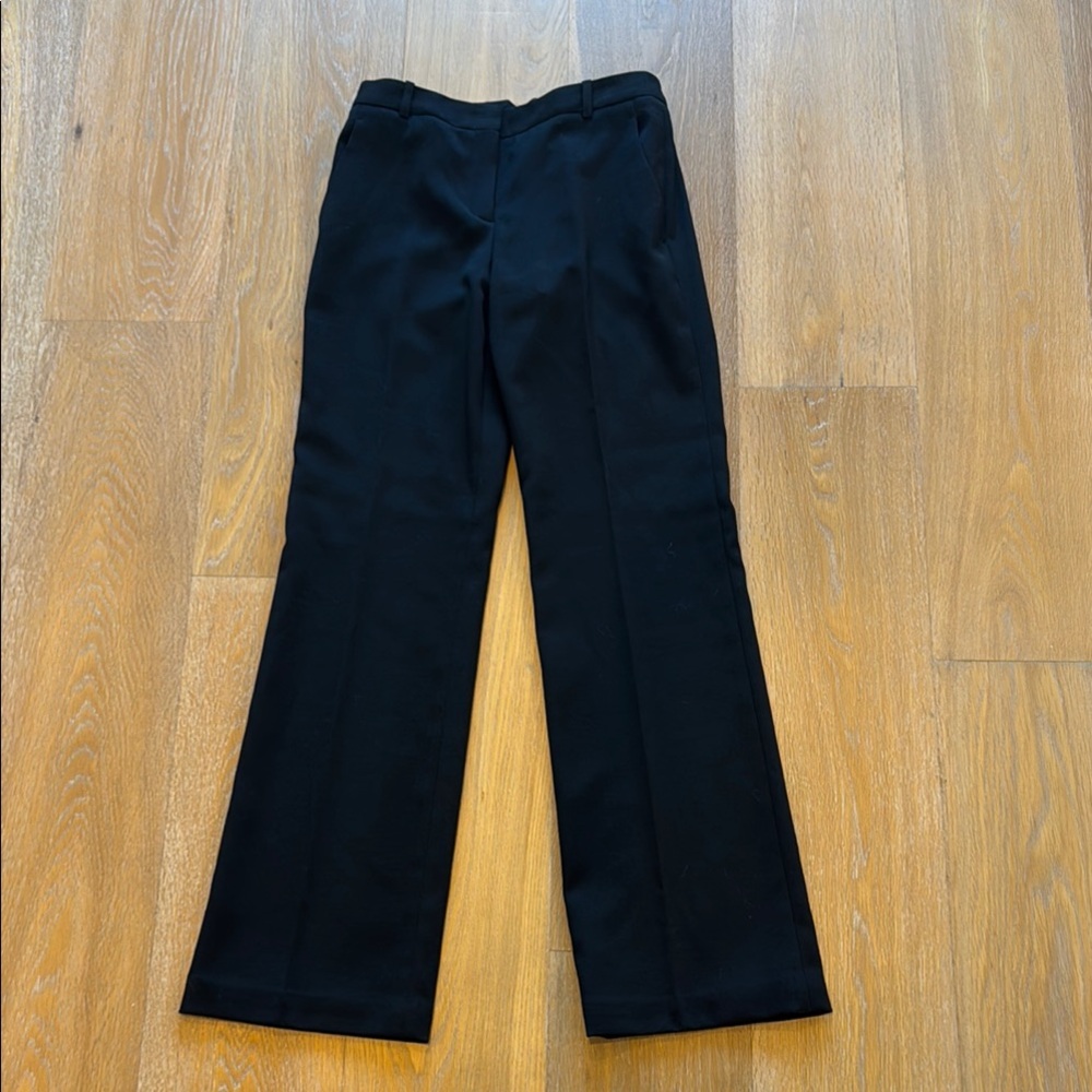 BCBGMaxAzria Simon Black Pants Straight-Leg